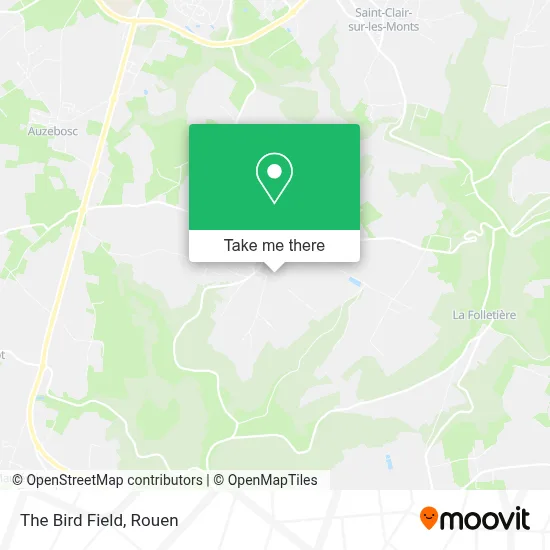 Le Champ Des Oiseaux map