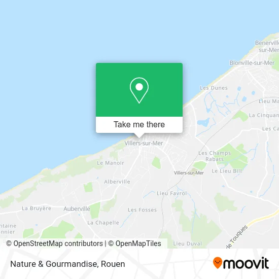 Nature & Gourmandise map