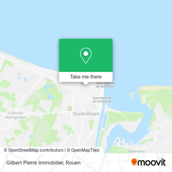 Gilbert Pierre Immobilier map