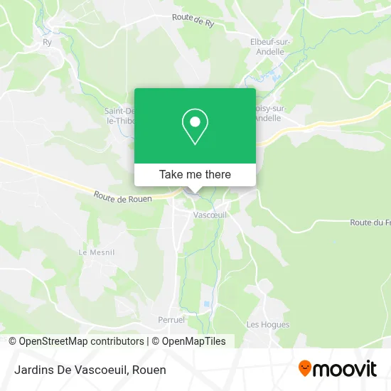 Jardins De Vascoeuil map