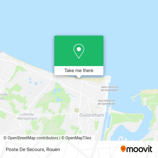 Poste De Secours map