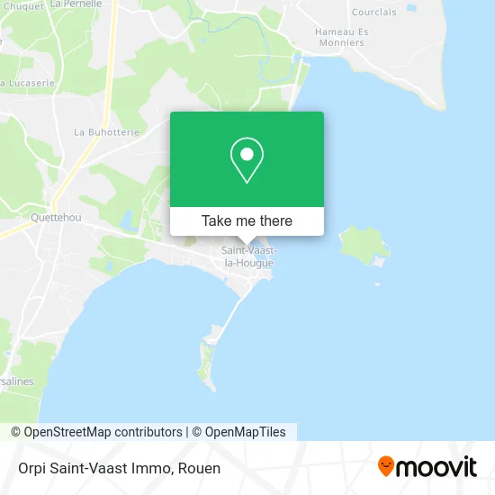 Orpi Saint-Vaast Immo map