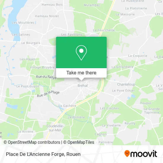 Place De L'Ancienne Forge map