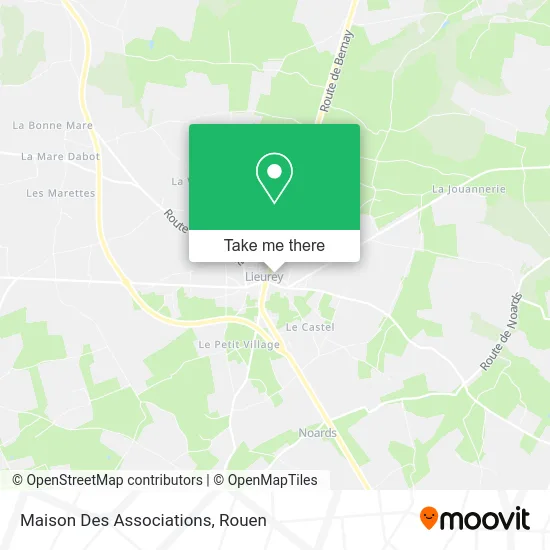 Maison Des Associations map