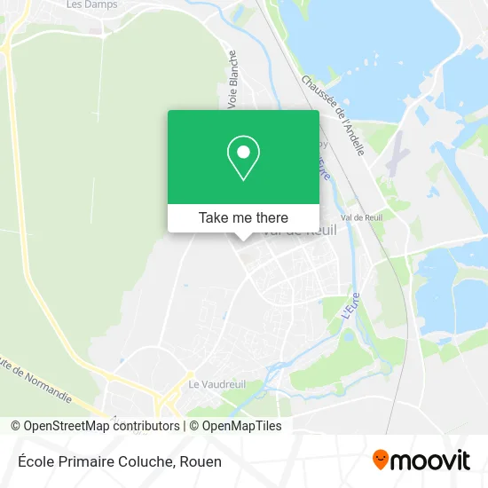 École Primaire Coluche map