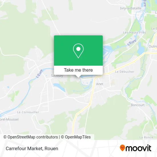 Carrefour Market map