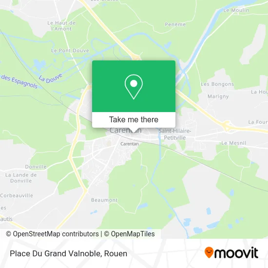 Place Du Grand Valnoble map