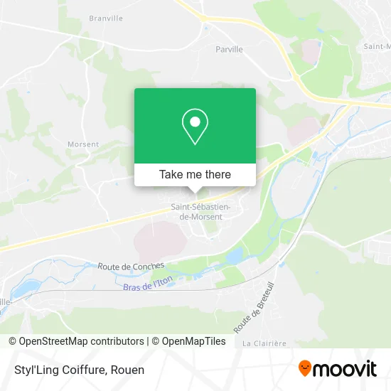 Styl'Ling Coiffure map