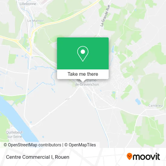 Centre Commercial I map