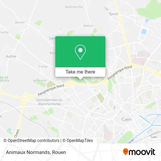 Animaux Normands map