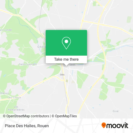 Place Des Halles map