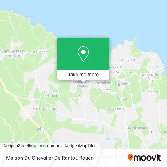 Maison Du Chevalier De Rantot map