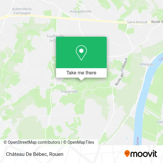 Château De Bébec map