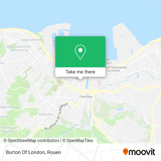 Burton Of London map