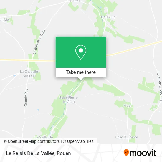 Le Relais De La Vallée map