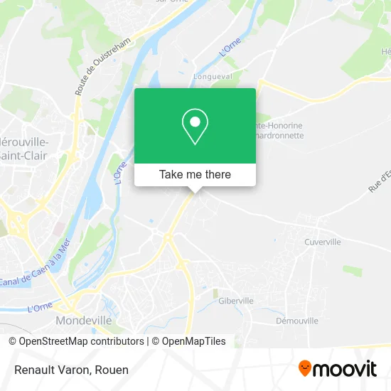 Renault Varon map