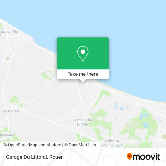 Garage Du Littoral map
