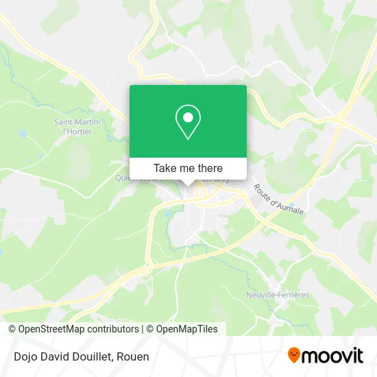 Dojo David Douillet map