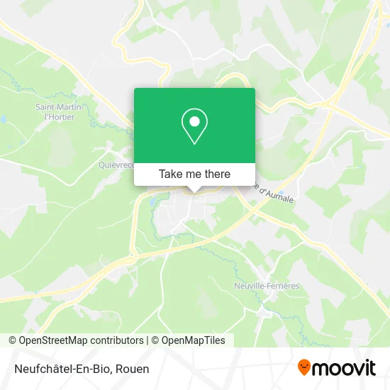 Neufchâtel-En-Bio map