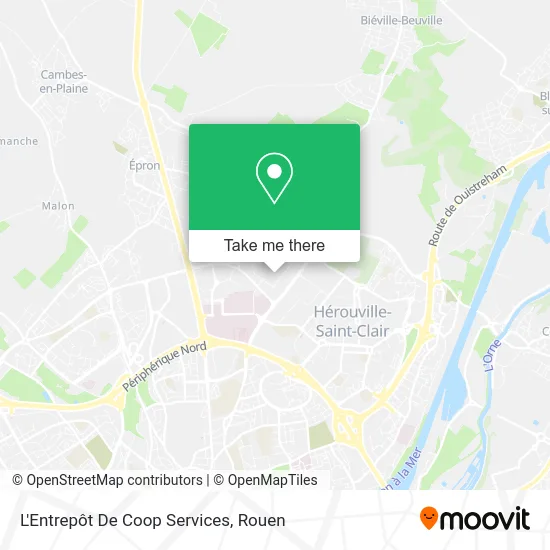 L'Entrepôt De Coop Services map