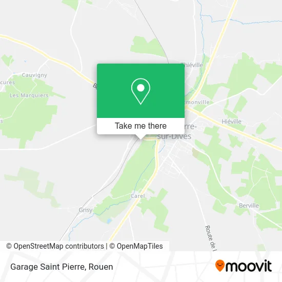 Garage Saint Pierre map