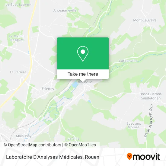 Laboratoire D'Analyses Médicales map