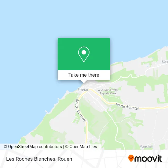 Les Roches Blanches map