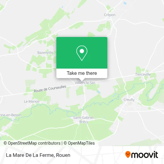 La Mare De La Ferme map