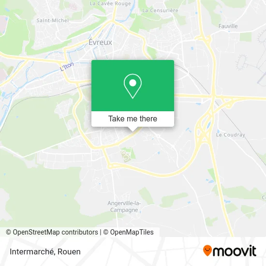 Intermarché map