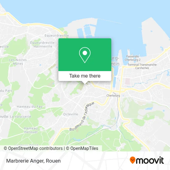 Marbrerie Anger map