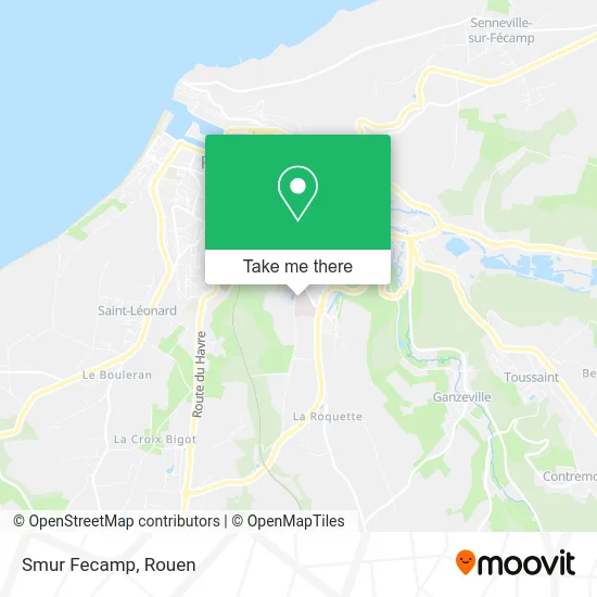 Smur Fecamp map