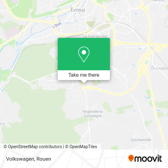 Volkswagen map