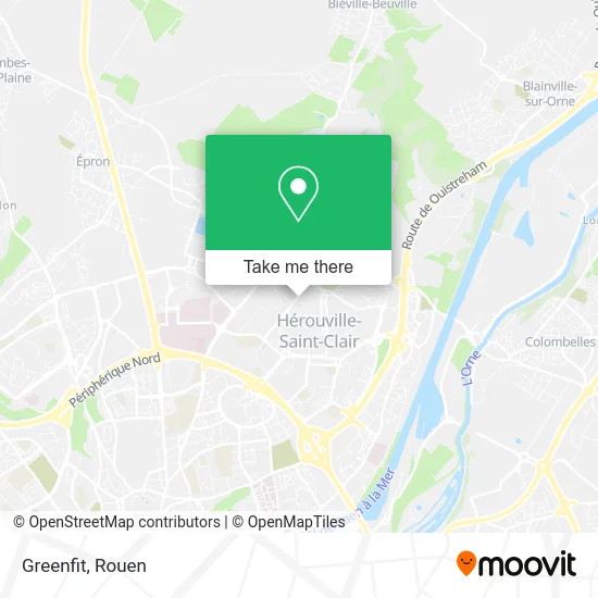 Greenfit map