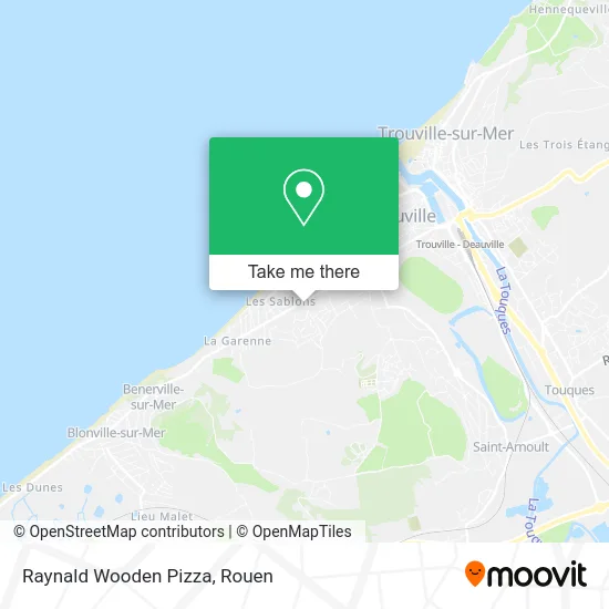 Raynald Wooden Pizza map