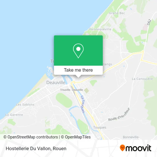 Hostellerie Du Vallon map