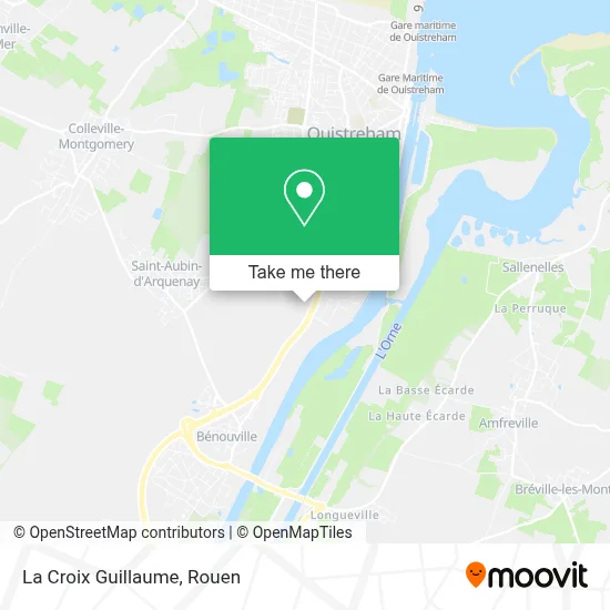 La Croix Guillaume map