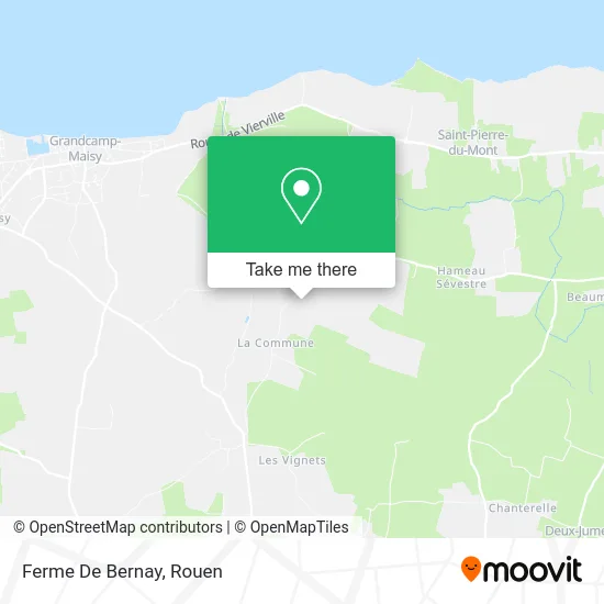 Ferme De Bernay map