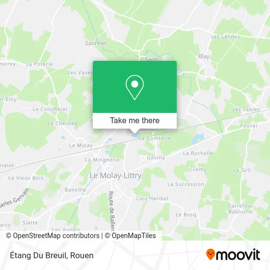 Étang Du Breuil map