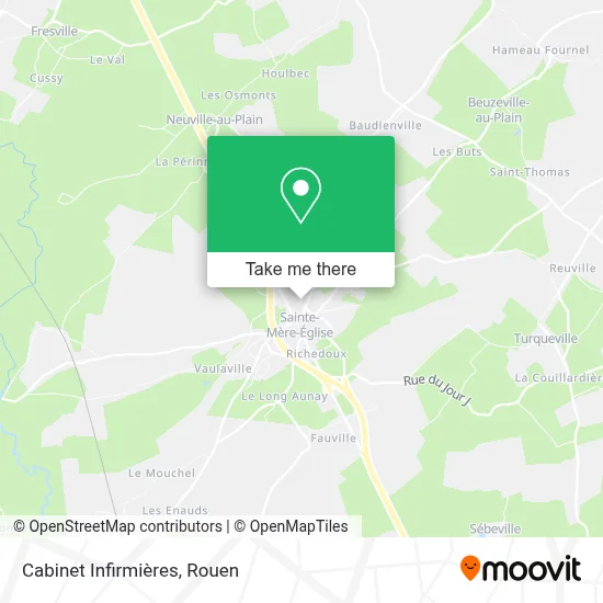 Cabinet Infirmières map