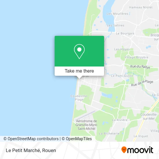 Le Petit Marché map