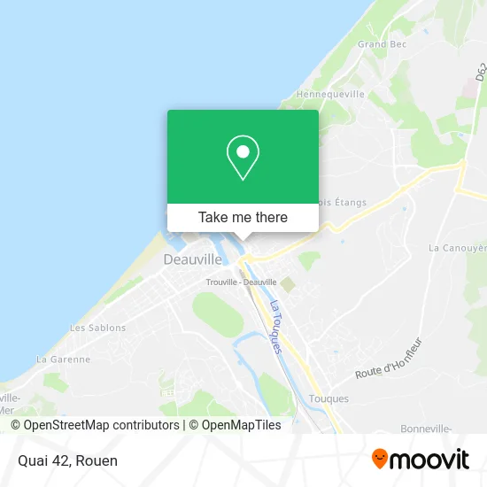 Quai 42 map