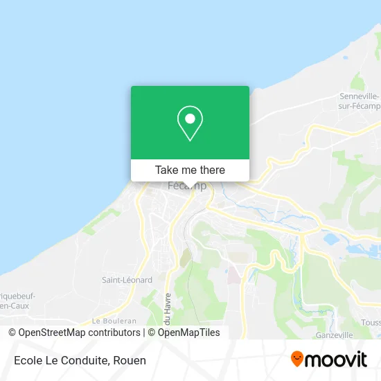 Ecole Le Conduite map