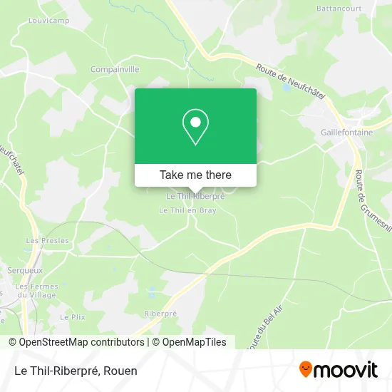 Le Thil-Riberpré map