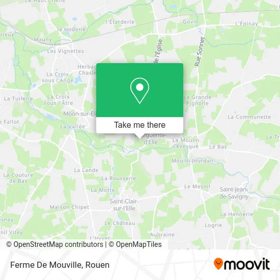 Ferme De Mouville map