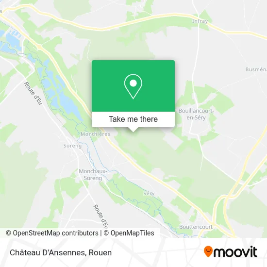 Château D'Ansennes map