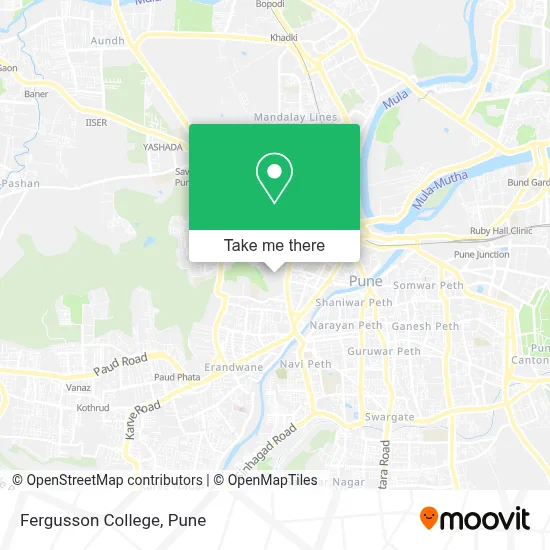 Fergussson College map