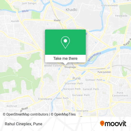 Rahul Cineplex map