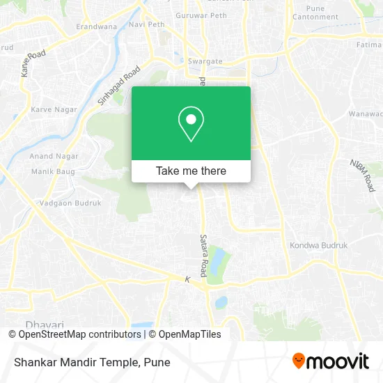 Shankar Mandir Temple map