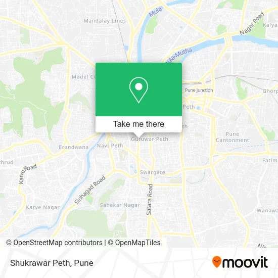 Shukrawar Peth map