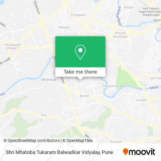 Shri Mhatoba Tukaram Balwadkar Vidyalay map